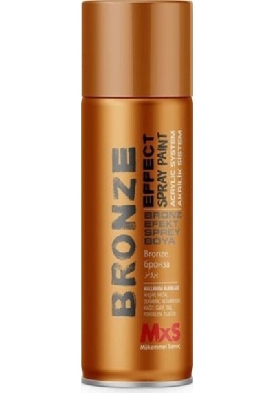 Mxs Bronz Efekt Sprey Boya 400ml