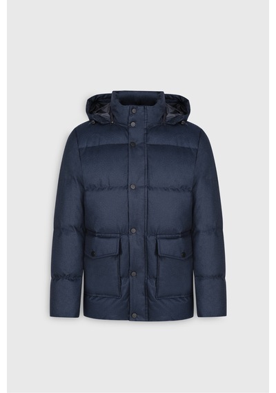 Ac&Co / Altınyıldız Classics Erkek Lacı Standart Fit Normal Kesim Kapüşonlu Kaban Lacivert Ac&Co / Altınyıldız Classics Erkek Lacı Standart Fit Normal Kesim Kapüşonlu Kaban Lacivert