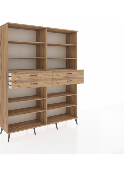 Hyperion Gardrop 10 Raflı 4 Çekmeceli 176x44x221 Çam-çam Çam Hyperion Gardrop 10 Raflı 4 Çekmeceli 176x44x221 Çam-çam Çam
