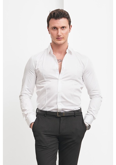 Modefendi Regular Fit Gömlek Beyaz