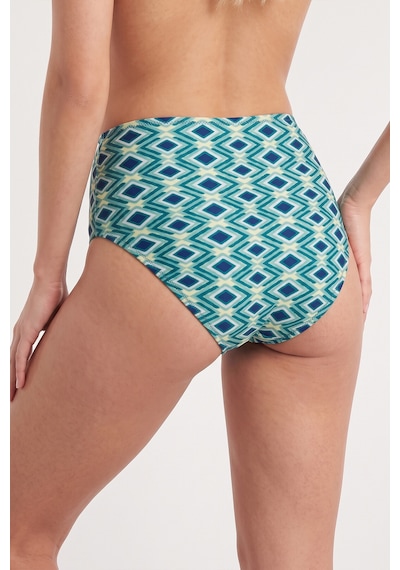 Loya Kadın Mavi Azure Yüksek Bel Tek Alt Bikini
