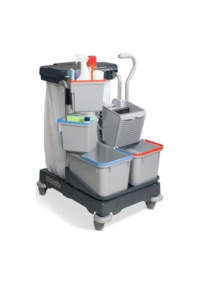 Numatic Scg1405 Çift Kovalı Çöp Toplamalı Temizlik Arabası