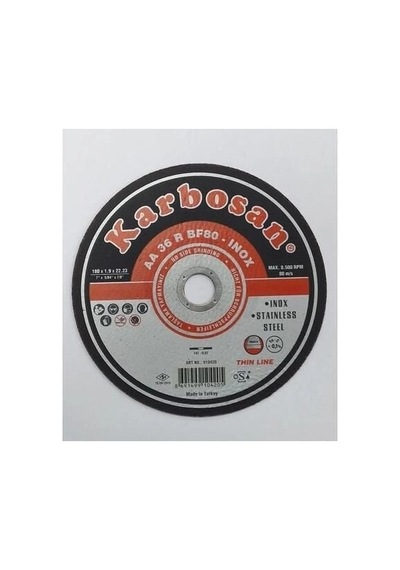 Mey İthalat Karbosan Thinline İnox 180x1,9x22,23 Mm