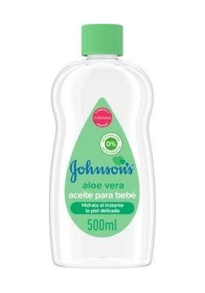 Johnson's Baby Oil Aloe Vera 500 ML Yeşil