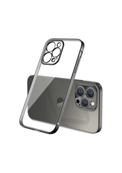 Apple Uyumlu iPhone 13 Pro Max Kılıf Zore Gbox Kapak Siyah
