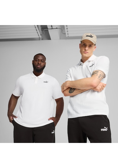 Puma Essentials Erkek Beyaz Polo Tişört 682552-02 Beyaz