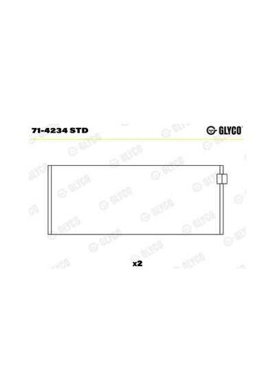 Kol Yatak - Alfa Romeo 155, Giulietta, 164, 75, 33 - Glyco-714234std