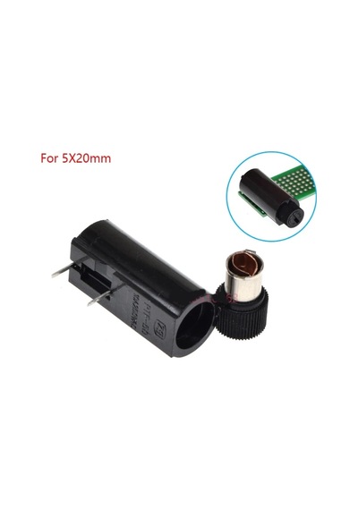 Mr-235b Fuse Sigorta Yuvası 5x20mm 90 Pcb Pin Şase Montaj Tipi