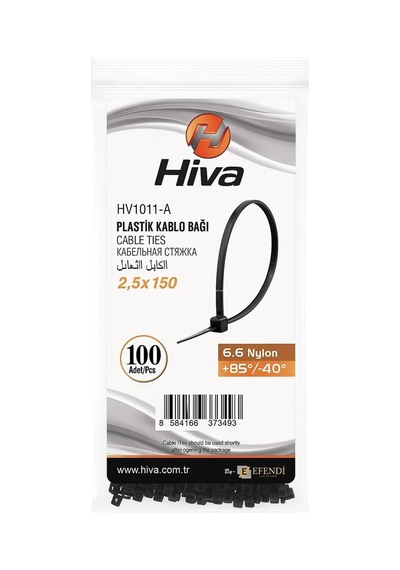 Proalet Plastik Kablo Bağı, 100 Adet, Isıya Dayanıklı, Kablo Tutturma Bağı, 6,6 Naylon, Kablo Kelepçesi, Tel Ba Genel