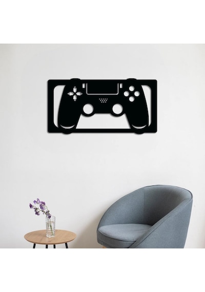 Game Controller Metal Duvar Dekoru
