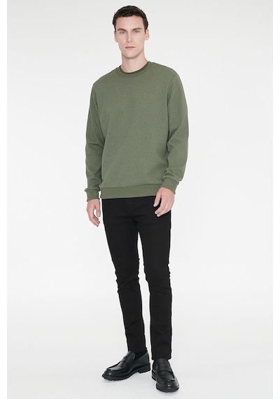 Ac&Co / Altınyıldız Classics Erkek Hakı 2 İplik Sıcak Tutan Standart Fit Normal Kesim Bisiklet Yaka Sweatshirt Hakı Haki Ac&Co / Altınyıldız Classics Erkek Hakı 2 İplik Sıcak Tutan Standart Fit Normal Kesim Bisiklet Yaka Sweatshirt Hakı Haki