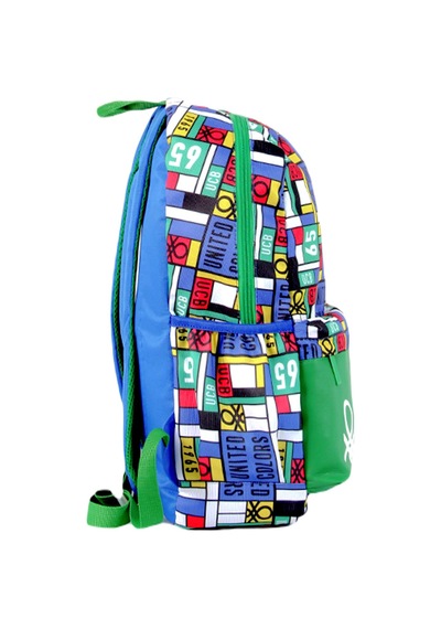 United Colors of Benetton Laptop Bölmeli Sırt Çantası 2 Bölmeli 76119 Çok Renkli