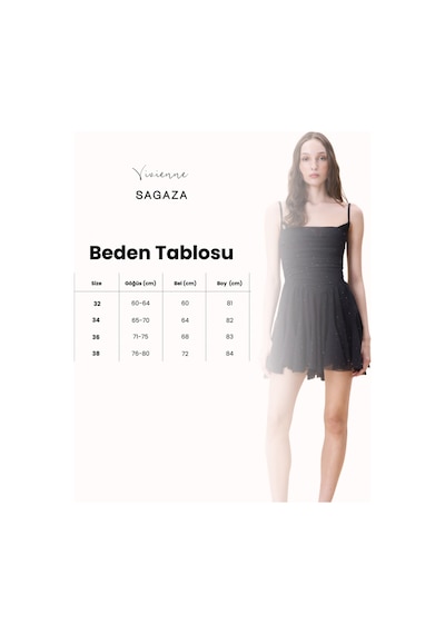 Sagaza Vıvıenne Elbise Kahverengi