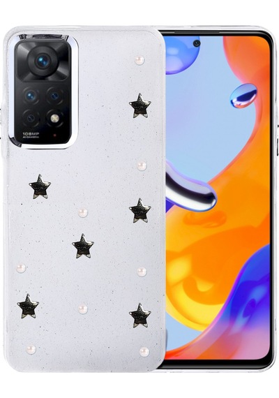 Newface Xiaomi Redmi Note 11 Pro Fiyonk Desenli Kapak - Desen 7 Desen 7