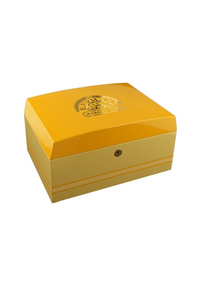 H.upmann Bej Turuncu Lake Humidor Puro Kutusu 50's