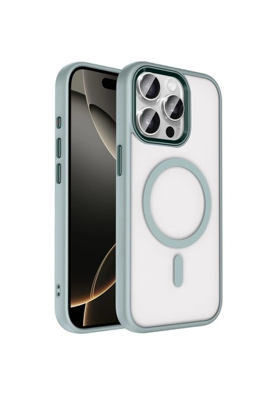 Joko Apple İphone 15 Pro Max Terea Magsafe Kapak - Gri 0.2M-Çok Renkli
