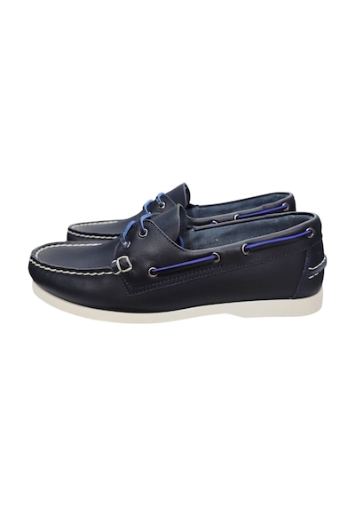 King Paolo King Shoes Lacivert Tımbırlant Ayakkabı