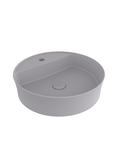 Bocchi Sottile Slim 1599-006-0126 Batarya Banklı Lavabo Mat Gri 45 CM