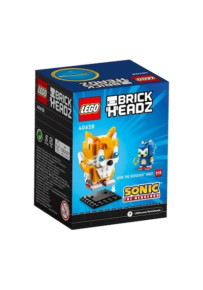 LEGO Brickheadz 40628 Miles 'tails' Prower 131 Parça