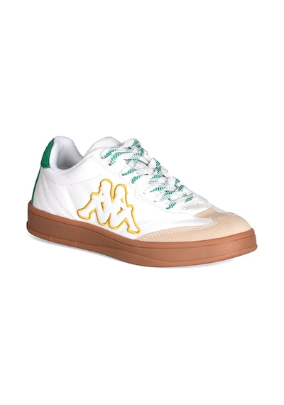 Kappa Kadın Beyaz Sneaker Whıte Green Santiago Kp-1040z Beyaz