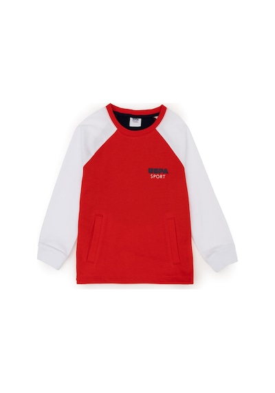 U.s. Polo Assn. Erkek Çocuk Kırmızı Sweatshirt 50281477-vr030 Kırmızı