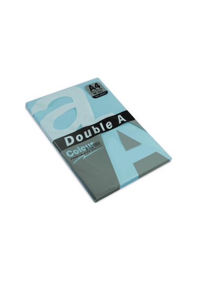 Double A Renkli Fotokopi Kağıdı 100 Lü A4 80 Gr Pastel Okyanus Mavisi