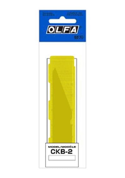 Olfa Ckb-2 Tek Yönlü Maket Bıçağı Yedeği 2 Li