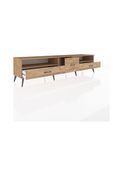 Hyperion Tv Ünitesi 2 Raflı 3 Çekmeceli 220x44x51 Çam-çam Atlas Çam/atlas Çam - Atlas Çam Hyperion Tv Ünitesi 2 Raflı 3 Çekmeceli 220x44x51 Çam-çam Atlas Çam/atlas Çam - Atlas Çam