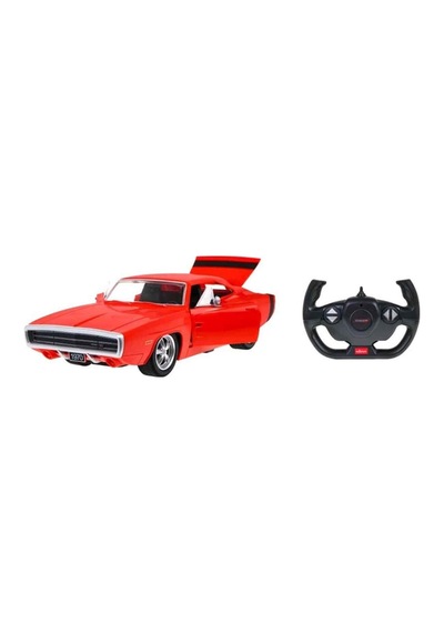 1:16 Sesli Ve Işıklı 1970 Dodge Charger R/t Uzaktan Kumandalı Araba 33 Cm Klasik Model
