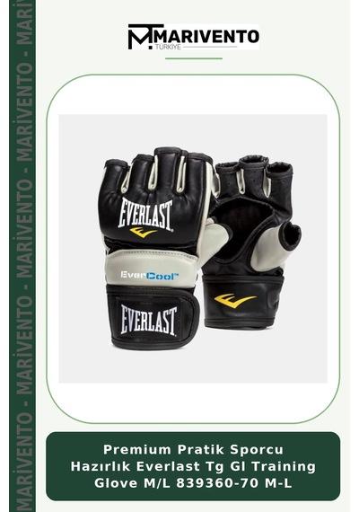 Premium Pratik Sporcu Hazırlık Everlast Tg Gl Training Glove M/l 839360-70 M-l Çok Renkli