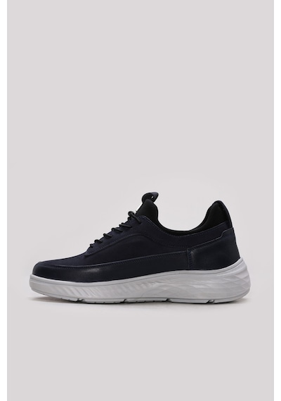 Fast Step Hakiki Deri Erkek Casual Ayakkabı 166ma1003 Lacivert