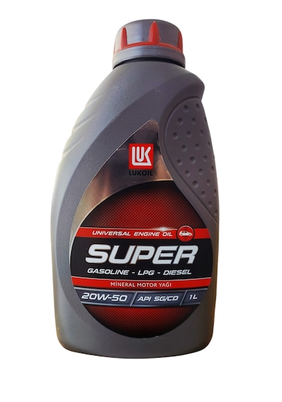 Lukoil Super 20W-50 LPG - Diesel Motor Yağı 1 L