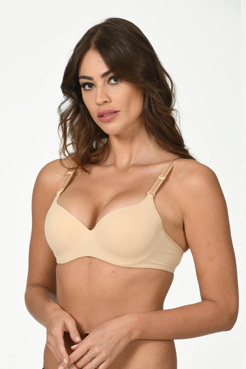 Belvü Double Push-up Sütyen Ten 1140 Ten