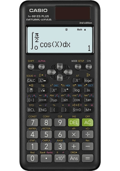 Casio FX-991ES Plus 2. Versiyon Bilimsel Fonksiyonlu Hesap Makinesi
