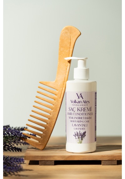 Volkan Ates Natural & Beauty Lavanta Yağlı Saç Kremi 250 Ml
