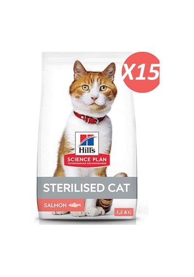 Hills S.p.somonlu Kısırlaştırılmış Yetişkin Kedi Maması 22,5 Kg