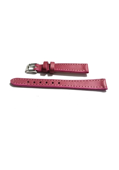 Fado&her Saate Uyumlu Hakiki Bayan Deri Saat Kordonu Pembe 16 Mm 444 Pembe