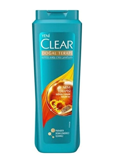Clear Doğal Terapi Nem Terapisi Kepeğe Karşı Etkili Şampuan 485 ML