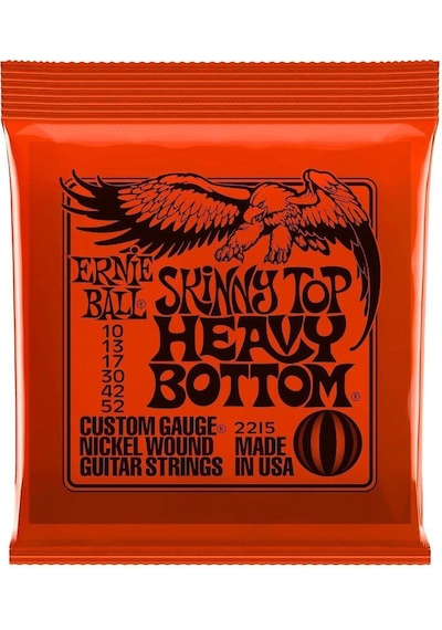 Ernie Ball P02215 Skinny Top Heavy Bottom Nickel 10-52 Elektro G