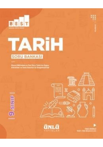 9.Sınıf Tarih Soru Bankası Best - Ünlü Yayınları