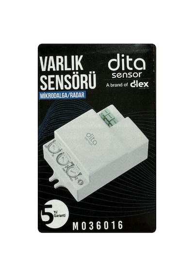 Dita Mo36016 Mikrodalga / Radar Asma Tavan İçi 360 Varlık Sensörü
