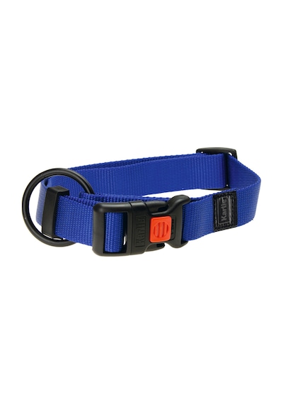 Karlıe - 988 - Kilitli Boyun Tasması - Muratech - Mavi 45-65x2,5