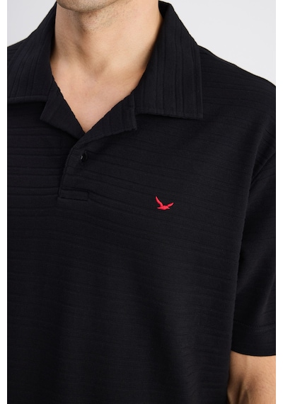 D's Damat Ds Damat Regular Fit Siyah Düz T-shirt 6hc144701221m 001