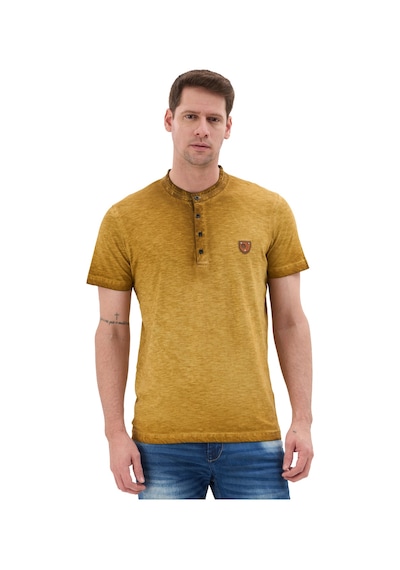 Cipo & Baxx Hakim Yaka Düğmeli Basic Erkek T-shirt Ct835 S