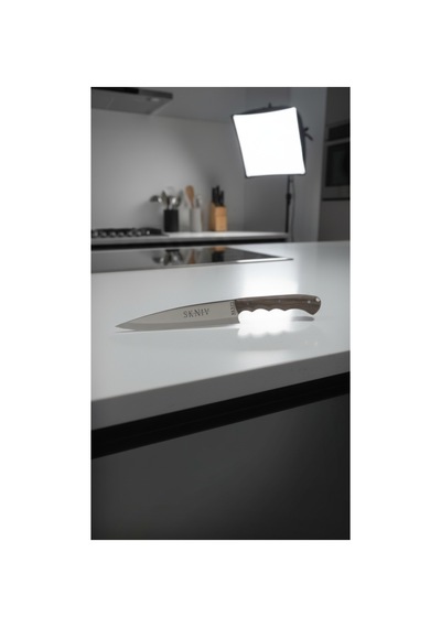 Profesyonel Şef Bıçağı 2.5mm Paslanmaz Çelik Ahşap Sap Ergonomik 32cm Toplam Boy