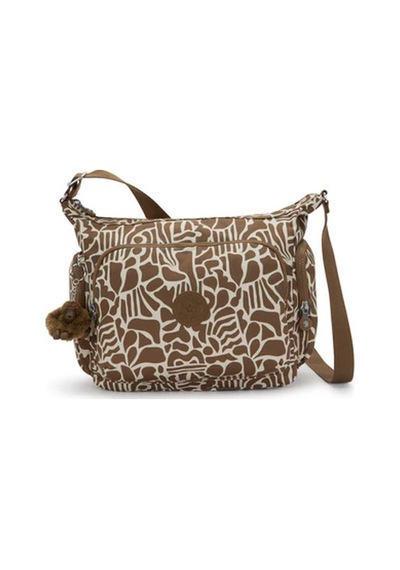 Kipling Kiplingı Kı6525 Gabb Basic Prt Kadın Omuz Çantası Kahve
