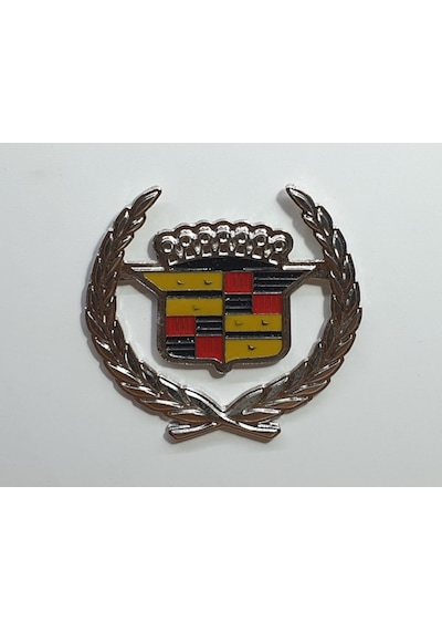 Etiketçilere Cadillac Metal Döküm Arma 6.5 Cm Boyunda (461357322)