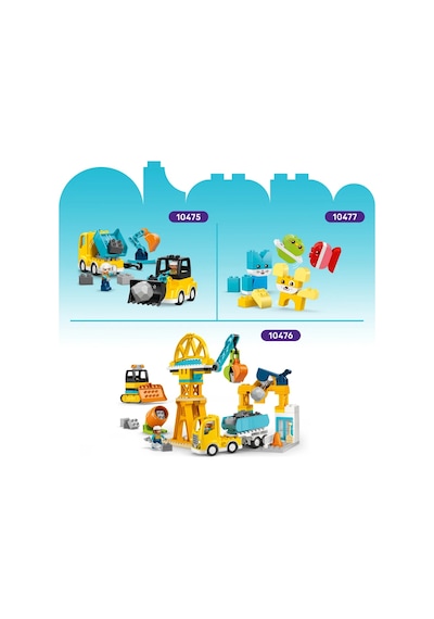 LEGO® DUPLO® Kasabası 3’ü 1 Arada Figürlü Modern Aile Evi 10470 -2 Yaş ve Üzeri Çocuklar için Aksesuarlar İçeren Yapım Seti (166P)