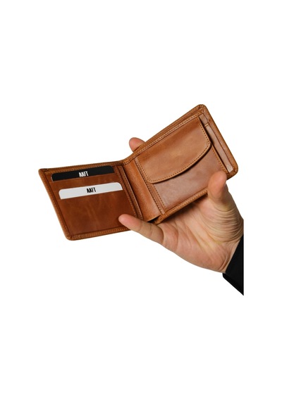 Mft Leather Design Hakiki Deri Erkek Kartlıklı Cüzdan Fossil 5750 Siyah