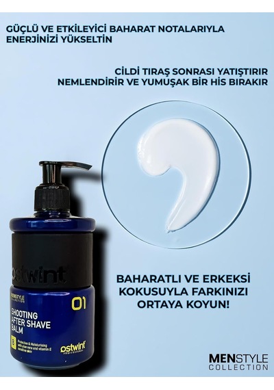 Tıraş Sonrası Balsam, Oryantal Baharat Kokuları Cildi Rahatlatan Yatıştıran Bakım No01 250ml Baharat